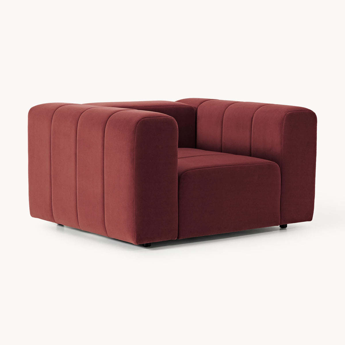 Tissu velours bordeaux