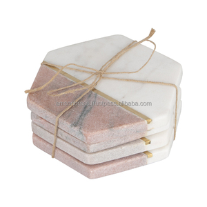 Antique Design <b>Marble</b> <b>Coaster</b> High Quality Table Decoration & Accessories <b>Coasters</b> for Drink Serving Usage Handmade - Product Image 1