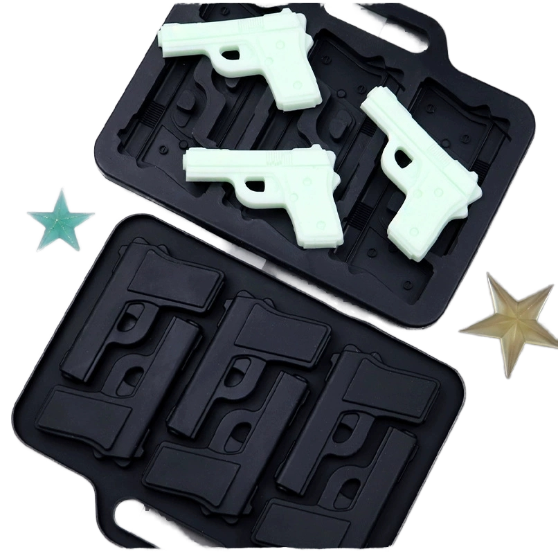 Cake Pan with Gun Shape Unique Baking Molds for Kids