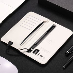 Cargador Portátil Inalámbrico de Cuero con Precio de Fábrica, Power Bank para Empresas - Product Image 6