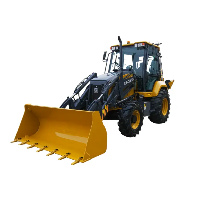 New XC8-C2570 2500kg Mini Small Digger Backhoe Loader With 1CBM Bucket