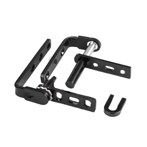 Bisagra de puerta de media cintura de rebote automático de acero inoxidable 304 cierre suave bidireccional para uso en hoteles Barra de pivote libre y puerta de mezclilla - Product Image 3