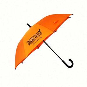 Parapluie de golf promotionnel automatique coupe-vent de haute qualité, grand format, design droit, fonction de suspension, portable, en pongee 190T - Product Image 5