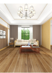 Carreaux muraux et de sol en céramique imitation bois 200x1200mm, finition mate, design moderne, antidérapants, résistants à la chaleur, durables pour hôtel - Product Image 2