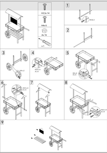 Bằng Gỗ Món Tráng Miệng Hiển Thị Thanh Kẹo Giỏ Hàng Bánh Xe Cho Đám Cưới Ngoài Trời Tổ Chức Sự Kiện Đảng Trang Trí Hoa Ngọt Ngào Thiết Kế Cho Đám Cưới - Product Image 6