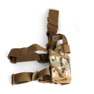 Funda Táctica para Pistola DF24 AKM-038 Negra con Cinturón Ajustable, Bolsa de Almacenamiento de Nailon con Camuflaje Digital para Caza y Uso en Exteriores - Product Image 6
