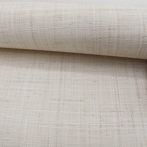 Textura de rafia <span class=keywords><strong>pura</strong></span> Grasscloth Material natural Revestimiento de paredes - Product Image 1