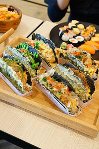 TACO Algas Marinas para <span class=keywords><strong>Sushi</strong></span>, Nori Tostado, Bajo en Calorías, Snack Saludable del Océano, Algas para Restaurante, Corte Redondo, Grado A+ - Product Image 5