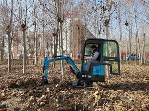จัดหาเครื่องขุด Ht-10b 1 ตัน พร้อมห้องโดยสารและเครื่องทำความร้อน |   สำหรับสภาพอากาศหนาวเย็นและพื้นที่แคบ ลดราคาสุดคุ้ม - Product Image 2
