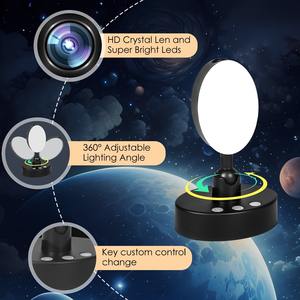 Lámpara Nocturna HD con Luces de Atmósfera de Astronauta 360. Lámpara de ambiente para DJ para interior de coche, luz de mesa para dormitorio, regalo para niños - Product Image 5