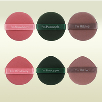 Tragbare kosmetische Werkzeuge Trocken-und Nass luftkissen Make-up Puff Weicher latex freier BB Cream Foundation Concealer Puder quaste Schwamm