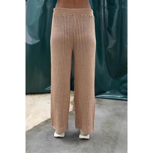 Sobe Women <b>Knit</b> <b>Cardigan</b> Set 100% Cotton Breathable Loose Fit <b>Crochet</b> Sweater Outfit For Casual Wear - Product Image 3