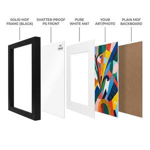 Modern White MDF A4 8.5x11 <strong>Large</strong> <strong>Poster</strong> <strong>Frame</strong> <strong>for</strong> Living Room and Coastal Home Decor - Product Image 4