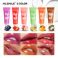 MLSMILE Cross-Border Exclusive 6-kleuren fruit-aroma hydraterende spiegelglans lipoliemake-up langdurige hydraterende lipgloss