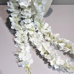 Atacado Artificial Silk Wedding Vine Flores com Rattan para o Natal e Volta à Escola Home Decor Cortesia para Membros - Product Image 3