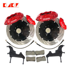 KLAKLE Tuning Brake Systems Kit d'étrier de frein à 4 pistons 380*28MM Disque de frein pour VW <span class=keywords><strong>Golf</strong></span> Gti MK6 - Product Image 3