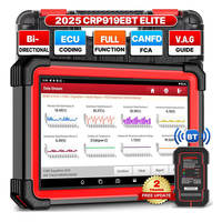 [Versión UE/Reino Unido] X431 CRP919E BT 12V Analizador de Motor, Herramienta de Diagnóstico Automotriz, Prueba Activa, Codificación ECU, CANFD, DOIP, 1 Año de Garantía, para Camiones