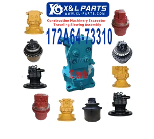 Motore di rotazione idraulico 172A64-73310 Mini escavatore motore di rotazione 13 denti per Komatsu PC18, Yanmar 17, Yanmar 20