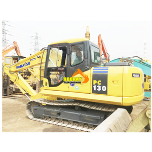 Excavadora Usada Komatsu PC130-7 de 12.6 Toneladas, Original de Japón, Pocas Horas de Uso, Motor 90% Nuevo, Precio Competitivo, Disponible en Stock, Envío Inmediato - Product Image 1