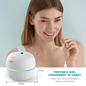 Limpiador Ultrasónico Dental de 200 ml, 45 kHz, 24 W, de Acero Inoxidable Médico, para Aparatos Dentales y Uso Doméstico - Product Image 4