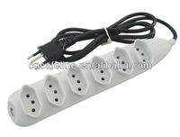 Multiprise à 6 prises 10A 250V~