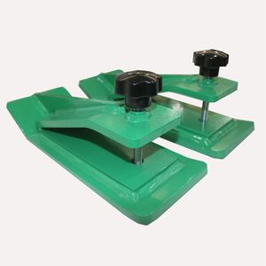 Protection de chenilles pour tondeuse à gazon de 12 pouces, fabrication directe d'usine, robuste, en acier, accessoire pour se débarrasser de la neige et des feuilles - Product Image 2