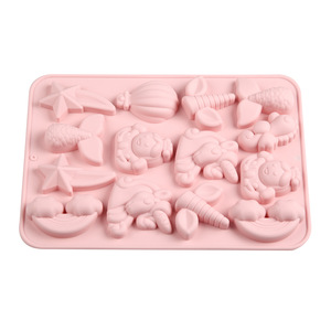 Stampo in Silicone Ecologico a 14 Cavità a Forma di <span class=keywords><strong>Sirena</strong></span> e Unicorno, per Barrette, Caramelle, Waffle e Cioccolato, per Pasticceria, di Cathylin - Product Image 5