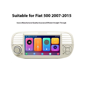 7 inch Hệ thống định vị xe với cho <span class=keywords><strong>Bluetooth</strong></span> Carplay cho Fiat 500 Bảng điều khiển Điều khiển trung tâm kết nối USB 1 năm bảo hành - Product Image 2