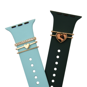 Encantos de decoración de reloj para pulsera de banda Pierna de metal Clavos decorativos Iwatch Correa deportiva Accesorios de Adorno - Product Image 3