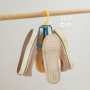 Multifunctional <b>Shoe</b> Drying <b>Rack</b> With Hooks For Balcony Outdoor Use Household Sandals Storage 2026 New - Product Image 2