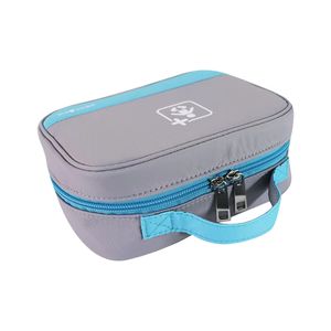 Estuche de Viaje para Medicamentos con Asa y Bolsillos Fijos para Organizar Medicamentos, Bolsa de Almacenamiento de Medicamentos - Product Image 4