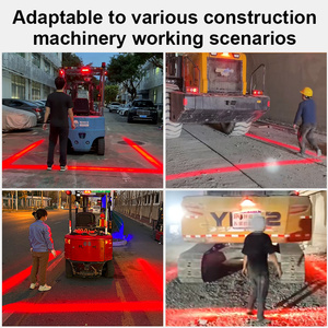 Système <span class=keywords><strong>radar</strong></span> <span class=keywords><strong>anti</strong></span>-<span class=keywords><strong>collision</strong></span> pour chariots élévateurs, excavatrices et pelles hydrauliques avec avertissement lumineux LED rouge clignotant pour la sécurité des piétons - Product Image 3