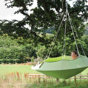 <span class=keywords><strong>Hamaca</strong></span> tipo paracaídas con soporte para exteriores, césped de <span class=keywords><strong>bosque</strong></span>, montaña, camping, caliente - Product Image 5