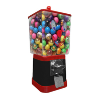 Distributeur de capsules en acrylique entièrement transparent, à monnayeur, pour jouets, facile à utiliser et fiable