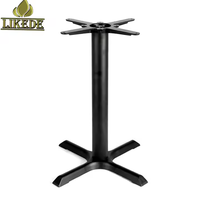 Cadre de base de table en fer Pieds de meubles en métal pour tables basses de restaurant Utilisation polyvalente Salon extérieur Atelier Hôpital