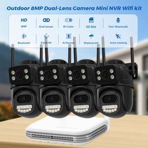 Cctv Installateur <span class=keywords><strong>Tool</strong></span> Kit De Camara Wifi 16 Kanaals Ptz Bewaker Volledige Camera Bewaking 2 Draad Kleine Camera Systeem Set 4 - Product Image 2
