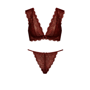 Lingerie Sexy di Alta Qualità per Donne con Bordi Smerlati, 13 Cuciture e Design Semplice ed <span class=keywords><strong>Elegante</strong></span> per <span class=keywords><strong>Intimo</strong></span> da Sposa - Vendita all'Ingrosso - Product Image 2