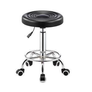 Chaise pivotante réglable en hauteur clinique médicale <span class=keywords><strong>tatouage</strong></span> Spa Salon de coiffure tabouret roues Style classique Offre Spéciale métal matériel - Product Image 4