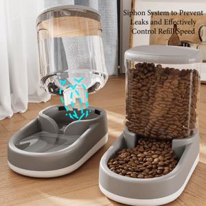 Botol air minum kucing penjualan terbaik botol air mengalir hewan peliharaan untuk anjing & kucing perlengkapan hewan peliharaan mudah dibersihkan - Product Image 6