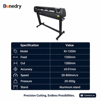 Presse à chaud AB-1350, traceur de découpe de vinyle 1350 mm (53 pouces) 1260 mm, compatible Signmaster ARTCUT Flexi CorelDraw pour autocollants et décalcomanies