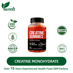 ครีเอทีนกัมมี่ OEM&ODM สำหรับเสริมสร้างกล้ามเนื้อ ผงครีเอทีนโมโนไฮเดรต ครีเอทีนกัมมี่สำหรับออกกำลังกาย โภชนาการสำหรับนักกีฬา เสริมสร้างการเจริญเติบโตของกล้ามเนื้อ - Product Image 3