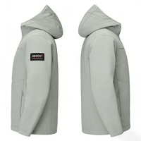 Veste d'hiver unisexe en duvet de qualité supérieure, personnalisable, tendance, imperméable, respirante, réversible, avec capuche, pour l'extérieur