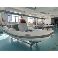 Bateau pneumatique à coque en aluminium PVC Mehler A360 360 cm