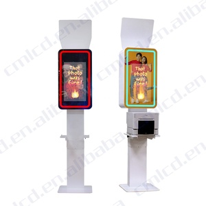 21.5 pouces portable <span class=keywords><strong>GIF</strong></span>/écran vert/personnalisé photo mises en page entreprise de location portable selfie stand - Product Image 3