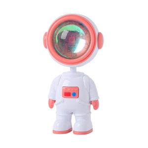 Astronaut Sunset Lamp Projector <b>Light</b>: 7 Colors Mode & Built-in Battery <b>Lights</b> Color Changing <b>Rainbow</b> Sunlight Lamp - Product Image 1