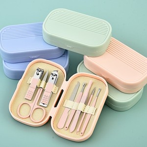 Mới Ban Đầu Đầy Màu Sắc 8 Trong 1 Nail Làm Móng Tay Thiết Lập Móng Chân Công Cụ Bằng Gỗ Làm Móng Tay Thiết Lập - Product Image 1