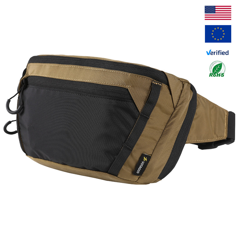 Tactical Camo Waist Bag Adjustable Buckle