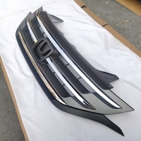 Kits de carrosserie automobile 71121-T0T-H01 71121-t0t-h01 Grille de pare-chocs avant en plastique, grille intermédiaire chromée pour Honda CRV 2012-2014 RM1 RM2 RM3 RM4