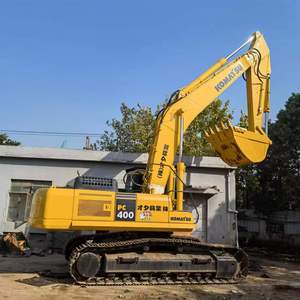 Excavadora de cadenas usada Komatsu PC400-7 400-8 de 40 toneladas, fabricada en Japón, con motor y caja de cambios, maquinaria para movimiento de tierras. - Product Image 2