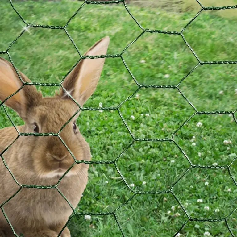 Сетка из проволочной сетки для кроликов